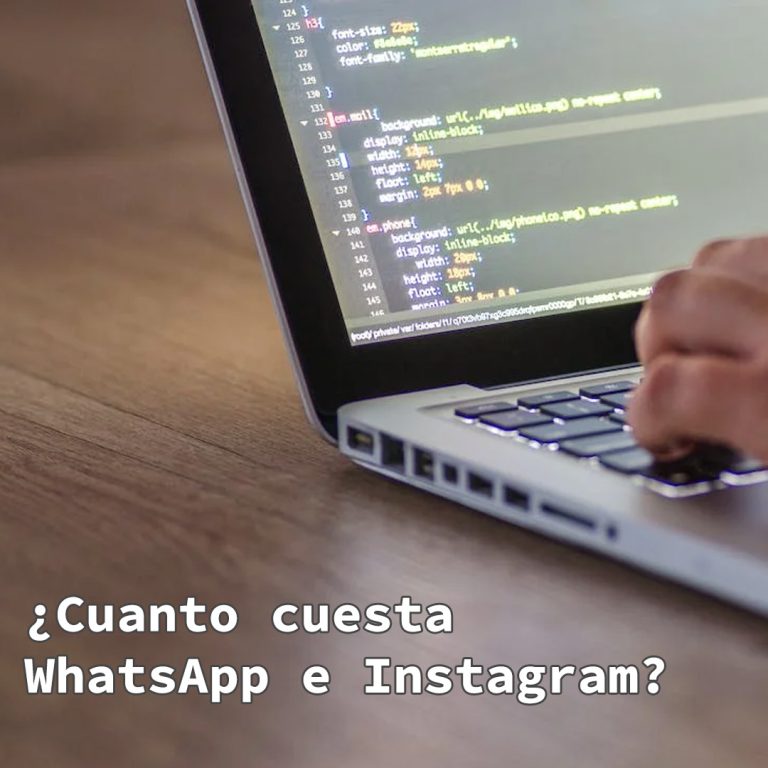 cuanto cuesta whatsapp e instagram